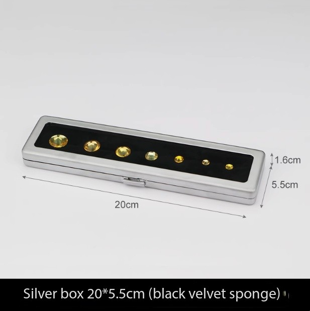 Long silver strip, 5.5*20cm
