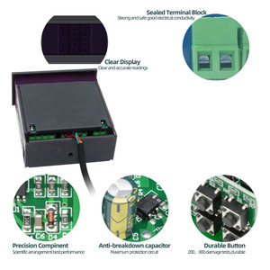 SHT2000 sht 2000 sht-2000 termostato Digital electrónica microordenador controlador de temperatura - Product Image 3