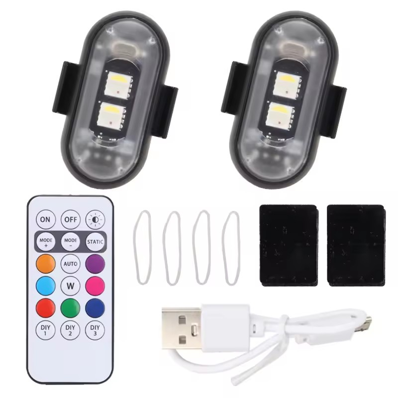 2 Lumières + 1 Télécommande