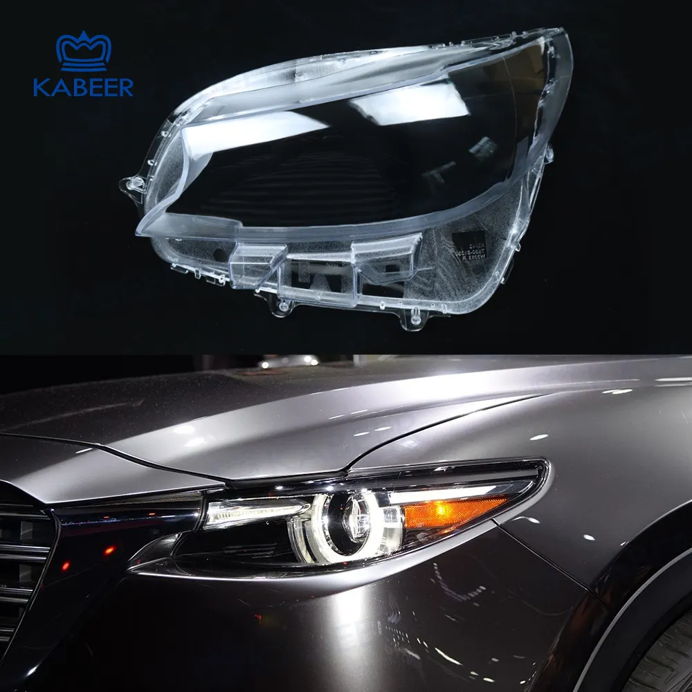 Объектив для фар для Mazda CX9, крышка для фары, Сменное стекло, передняя фара автомобиля, автомобильный корпус, крышка для объектива