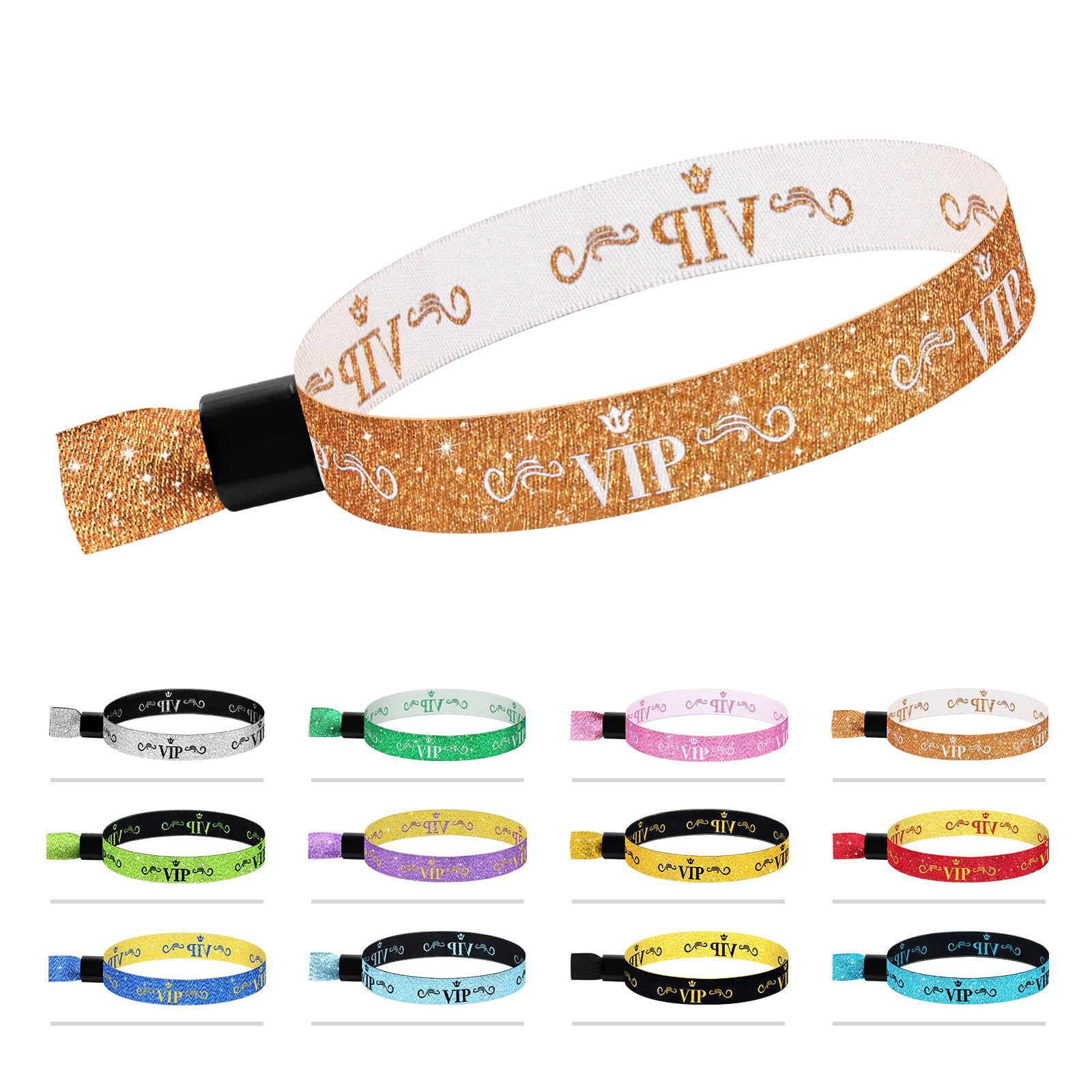 Bracelet VIP coloré pour événement