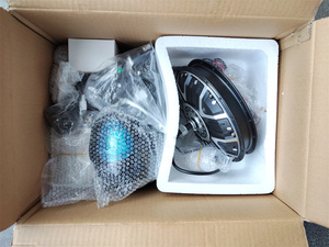 تسعة القارة 48V 1000W الجبهة Ebike تحويل عدد المحرك قرص الفرامل تكلم محور BLDC موتور كرسي متحرك دراجة ثلاثية العجلات