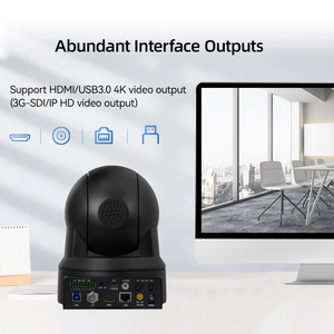 Камера для видеоконференций 12X 4KHD с оптическим зумом SDI USB3.0 IP-камера для трансляции в прямом эфире концертная камера - Product Image 3