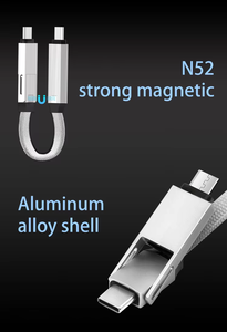 5A PD100W 2in1usb C ไปยัง USB C & Minco สายดาต้าโมเดลกำหนดความยาวได้เองพวงกุญแจเชือกกันสูญหายสายชาร์จโทรศัพท์พวงกุญแจ - Product Image 6