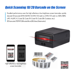 Auf Ticket Machine Book Scanner Machine angewendet 2D CMOS Barcode Scanner Modul Fest montage Leistungs starke Decodierung kapazität - Product Image 2