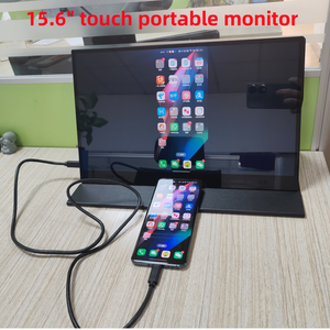15.6 pollici Tablet Monitor portatile 3840*2160P <span class=keywords><strong>Display</strong></span> da viaggio <span class=keywords><strong>Display</strong></span> Gaming per Computer portatile Notebook Mini PC - Product Image 5