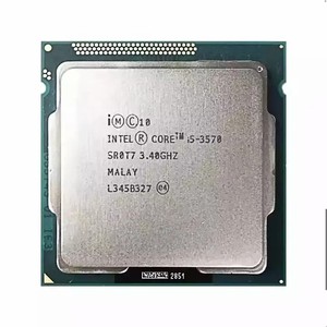 HORNG SHING tedarikçisi Intel Core I5 3570 dört çekirdekli 3.4 GHz 6 MB önbellek LGA 1155 CPU Procesador dört/altı çekirdek - Product Image 1