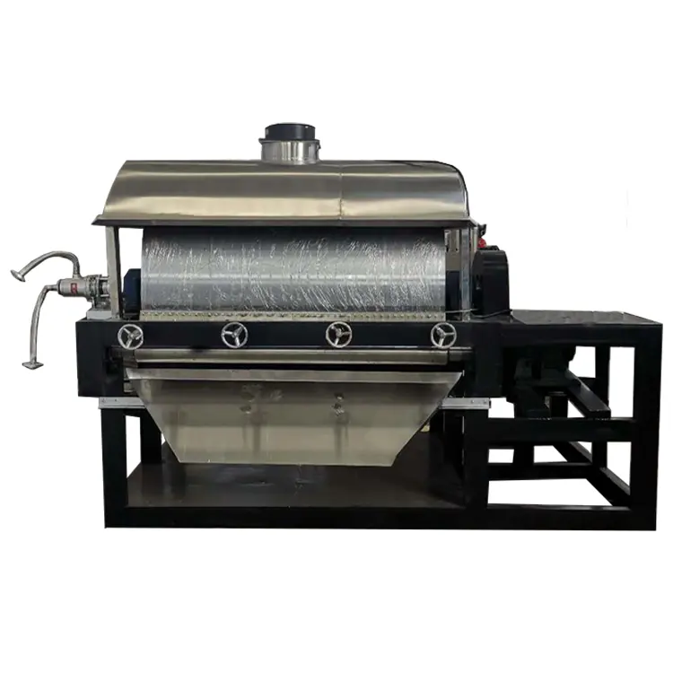 Secador de tambor rotatorio de arcilla de calefacción de enfriamiento/Fábrica de secador de Tres tambores de arena húmeda