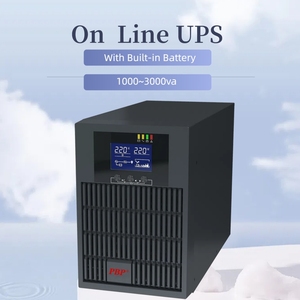 PBP Factory's <strong>1KVA</strong> 800W <strong>Single</strong> <strong>Phase</strong> <strong>Online</strong> UPS System Overvoltage Protection with Lead Acid Battery for Office Use for Home - Product Image 1