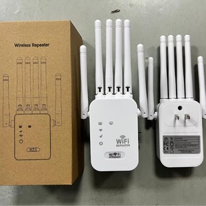 Bộ khuếch đại tín hiệu Wifi <span class=keywords><strong>Repeater</strong></span>, mạng không dây Sáu ăng ten, 300 MHz, 1200 tăng cường wifi - Product Image 2