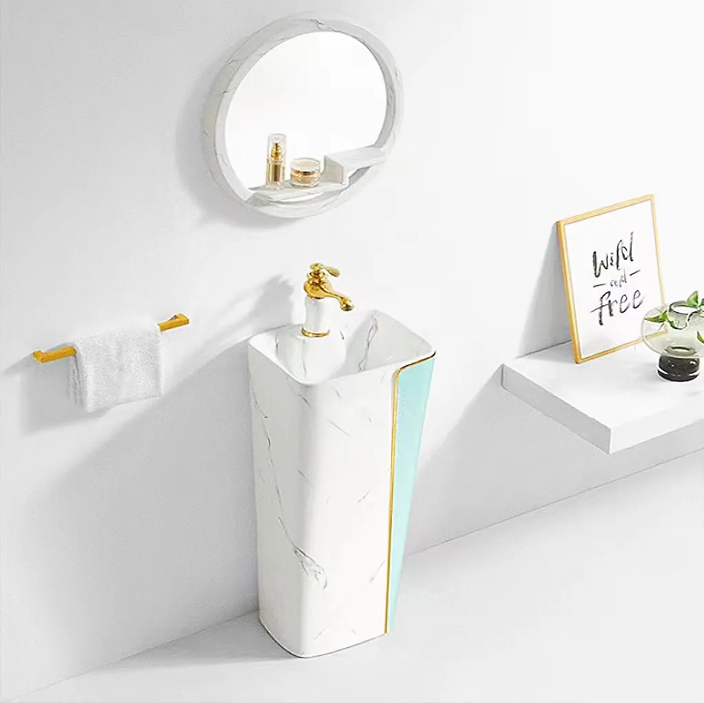 Mesa de diseños de comedor de alta calidad personalizada con precio al por mayor de fábrica para juego de lavabo de mano