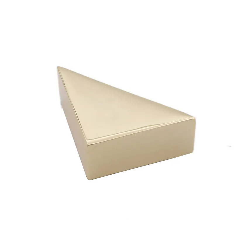 Caja de madera personalizada, esquinas de metal para caja, venta directa de fábrica