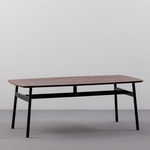 Mesa De Centro Para Sala เฟอร์นิเจอร์บ้านนอร์ดิกโต๊ะกลางวอลนัทเรียบง่ายทันสมัยสำหรับห้องนั่งเล่น - Product Image 4