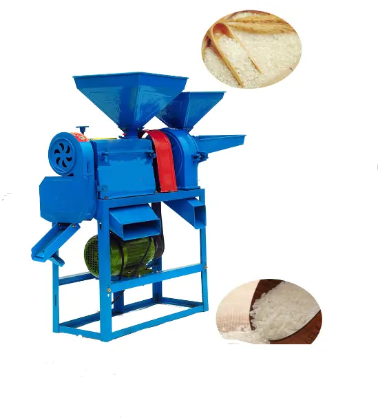 small automatic rice milling machine/commercial rice polisher/rice sheller machine
