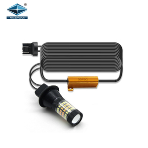 Yüksek kaliteli beyaz sarı anahtarlamalı Led Canbus Foco 1156 1157 T10 T20 dönüş sinyali Led ışık dirençli Led - Product Image 1