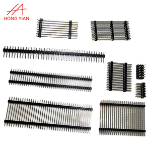 1 to 40 Pin 2.54 /2.0 /1.27mm Male Pin <strong>Header</strong> 2.54 Pitch Single Dual Row PCB Connector Pin <strong>Header</strong> Factory Customized Connector - Product Image 1