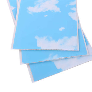 แผงเพดานพีวีซีแผ่นพีวีซีกันน้ำแผงฝ้าเพดาน - Product Image 4
