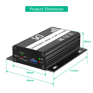 Yeni sürüm NGFF(M.2) anahtar B kart yuvası ile USB 3.0 adaptörü ve 3G/4G/5G modülü için ek güç - Product Image 4