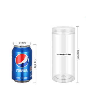 Logo personnalisé 100ml 200ml couvercle en plastique pots de miel stockage des aliments bouteilles en plastique transparentes conteneurs bocaux en plastique - Product Image 2