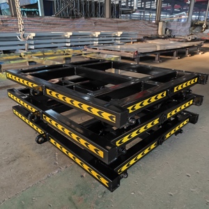Carrello ferroviario per carichi pesanti con capacità di carico nominale 30 Ton per il trasferimento di reattori ferroviari imballati - Product Image 5