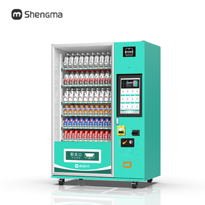 Touch Screen Combo <span class=keywords><strong>Vending</strong></span> <span class=keywords><strong>Machine</strong></span> para Bebidas Engarrafadas Lanches Shoppings SDK Função <span class=keywords><strong>Vending</strong></span> <span class=keywords><strong>Machine</strong></span> Coin QR Code Payment