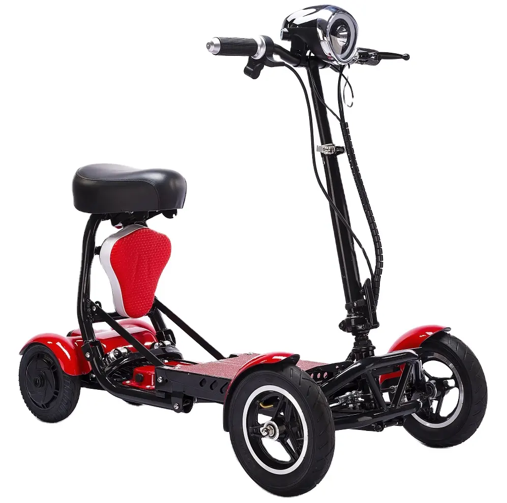 Unidade flex-auto médica Ultra Compact folding 4 Rodas Scooter elétrico fabricação De Viagens kit aumentar scooters dobráveis