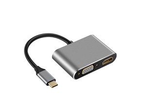 USB C双兼容适配器4k HD PD充电坞站双屏显示集线器USB类型C转换器，用于MacBook - Product Image 2
