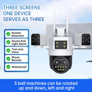 HIKWIFI Okam 6mp Triple Lens Wireless Network <strong>Camera</strong> 180 Degree Wide Angle Human Detection Color Night Vision 4G <strong>Camera</strong> - Product Image 6