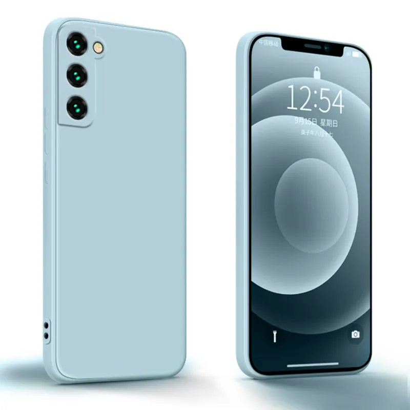 Ốp điện thoại silicon lỏng cho Xiaomi Redmi Note 10 10S 9 8 Pro Max 9S mi 11 10t POCO F3 X3 Ốp mềm vuông nguyên bản
