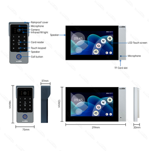 Trudian Smart Tuya interfono Cámara Video timbre sistema de intercomunicación Wifi Tuya puerta teléfonos timbre de puerta con Monitor - Product Image 4