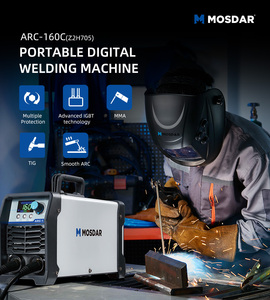 MOSDAR ARC-160C 160A弧焊机迷你IGBT逆变160焊机多功能焊机便携式交流230V - Product Image 2