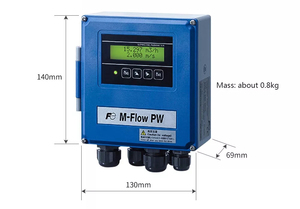 EXW fiyat sabit ultrasonik debimetre harici klip ekonomik su akış ölçer - Product Image 2