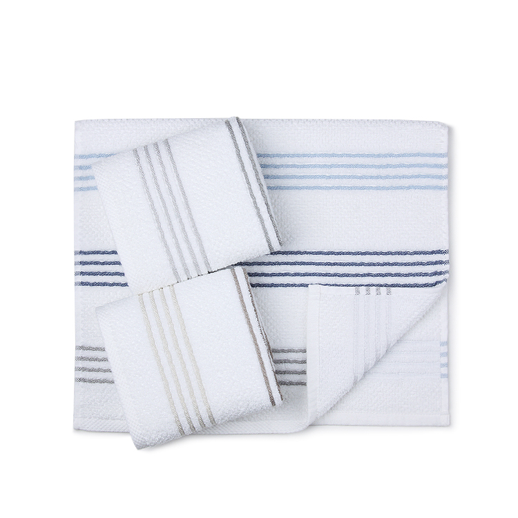 Custom design high quality 100% cotton dish popular design kitchen towel