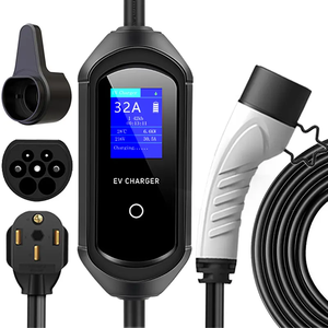Yeni 32A seviye 2 VW elektrikli araç şarj istasyonu için taşınabilir ID4-Compatible GBT şarj Type1 Type2 elektrikli araç şarj cihazı ID4 için diğer - Product Image 1