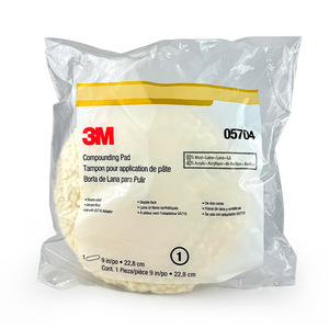Ban Đầu Chính Hãng 3M 05704 Hai Mặt Đánh Bóng Bánh Xe 9-Inch 5705 Đánh Bóng Miếng Đệm Cho Cơ Thể Xe Waxing Đồ Nội Thất & Vẻ Đẹp Sử Dụng - Product Image 4