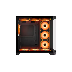 Kavisli cam tam görünüm oyun bilgisayarı vaka ATX deniz görünümü oyun PC kasa USB 3.0 360mm su soğutucu bilgisayar kılıfları & kuleleri - Product Image 2