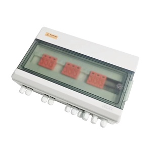 Caja combinadora solar fotovoltaica de 2 entradas y 2 salidas IP65, resistente al agua, 1kW, 2kW, 3kW, 1000V, 16a, CE, 1/2/2