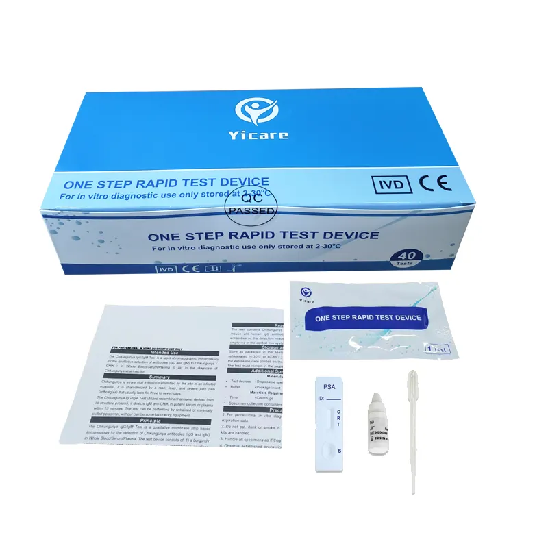 Venda quente e verificação rápida PSA Prostate Specific Antigen Test PSA teste rápido