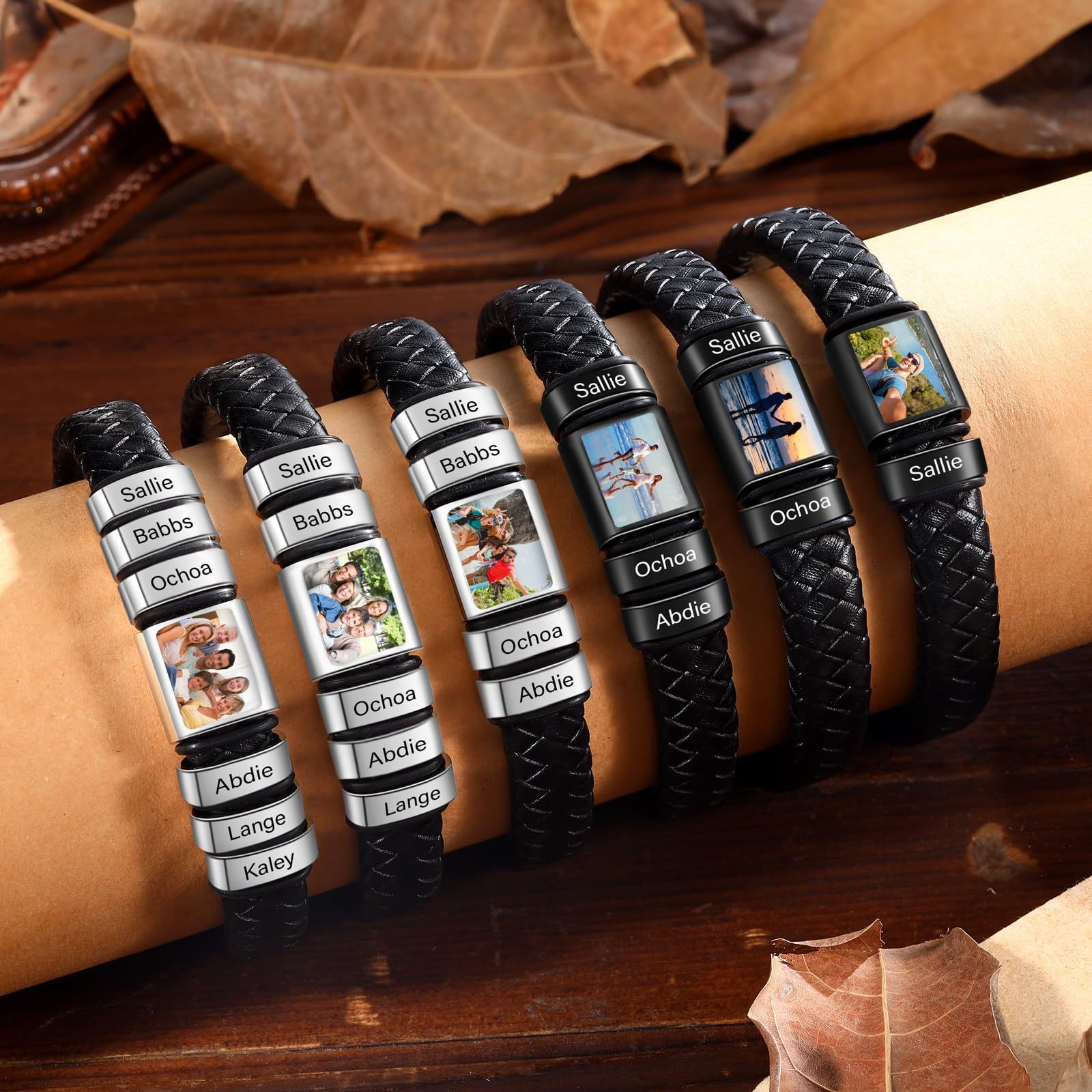 leather bangle