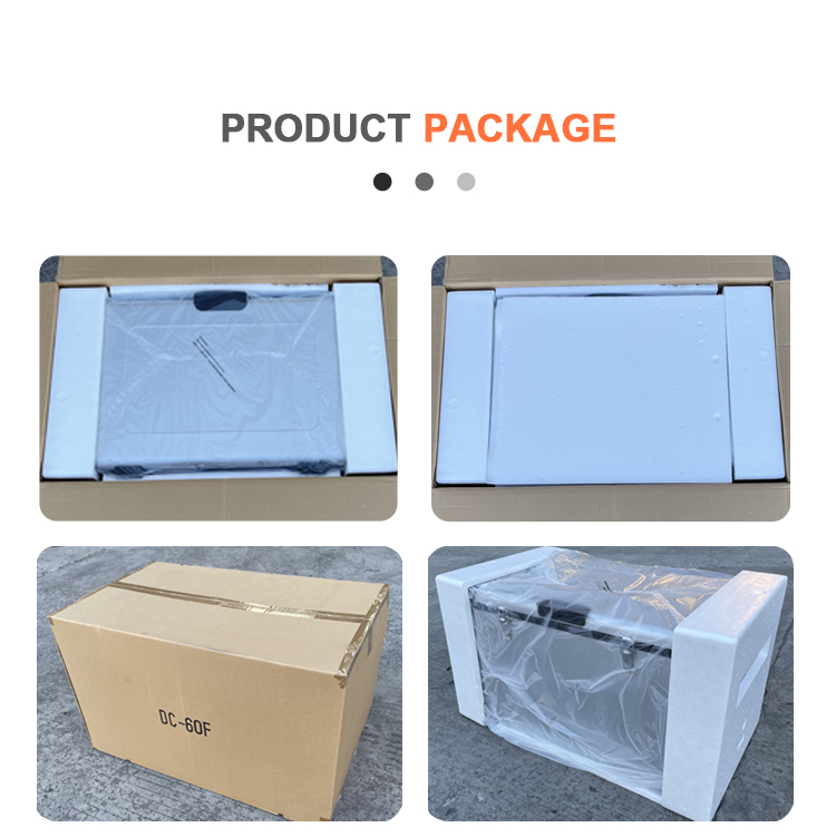 Car Refrigerator Supplier New Item Dc 12/24v Portable Cooler Box Outdoor Camping Compressor Car Fridge