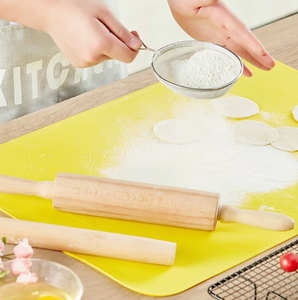 Cấp thực phẩm Silicone mat linh hoạt nấu ăn tấm chịu nhiệt cho Baking nhào bột Lò nướng bánh mỳ BBQ nướng macaron cắt - Product Image 5