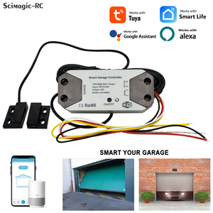 Tuya Wifi Cửa Nhà Để Xe Điều Khiển Ứng Dụng Điều Khiển Từ Xa Cho Nhà Để Xe Mở Làm Việc Với Alexa/Google Nhà/Cuộc Sống Thông Minh Hẹn Giờ Lịch Trình - Product Image 6