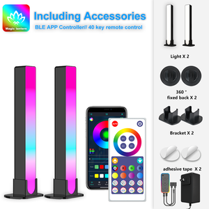ไฟ Led RGB ล้อมรอบสำหรับเกมเมอร์,ไฟโต๊ะคอมพิวเตอร์ไฟหลังทีวีตั้งโต๊ะอัจฉริยะ Rgb - Product Image 2