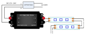 Adjustable Brightness 433Mhz 3key LED <strong>Dimmer</strong> Wireless Remote RF <strong>PWM</strong> Dimming Control <strong>Dimmer</strong> <strong>Controller</strong> - Product Image 3