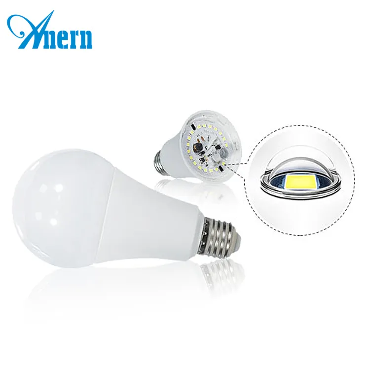 Anern High luminous raw materials E27 B22 led bulb light