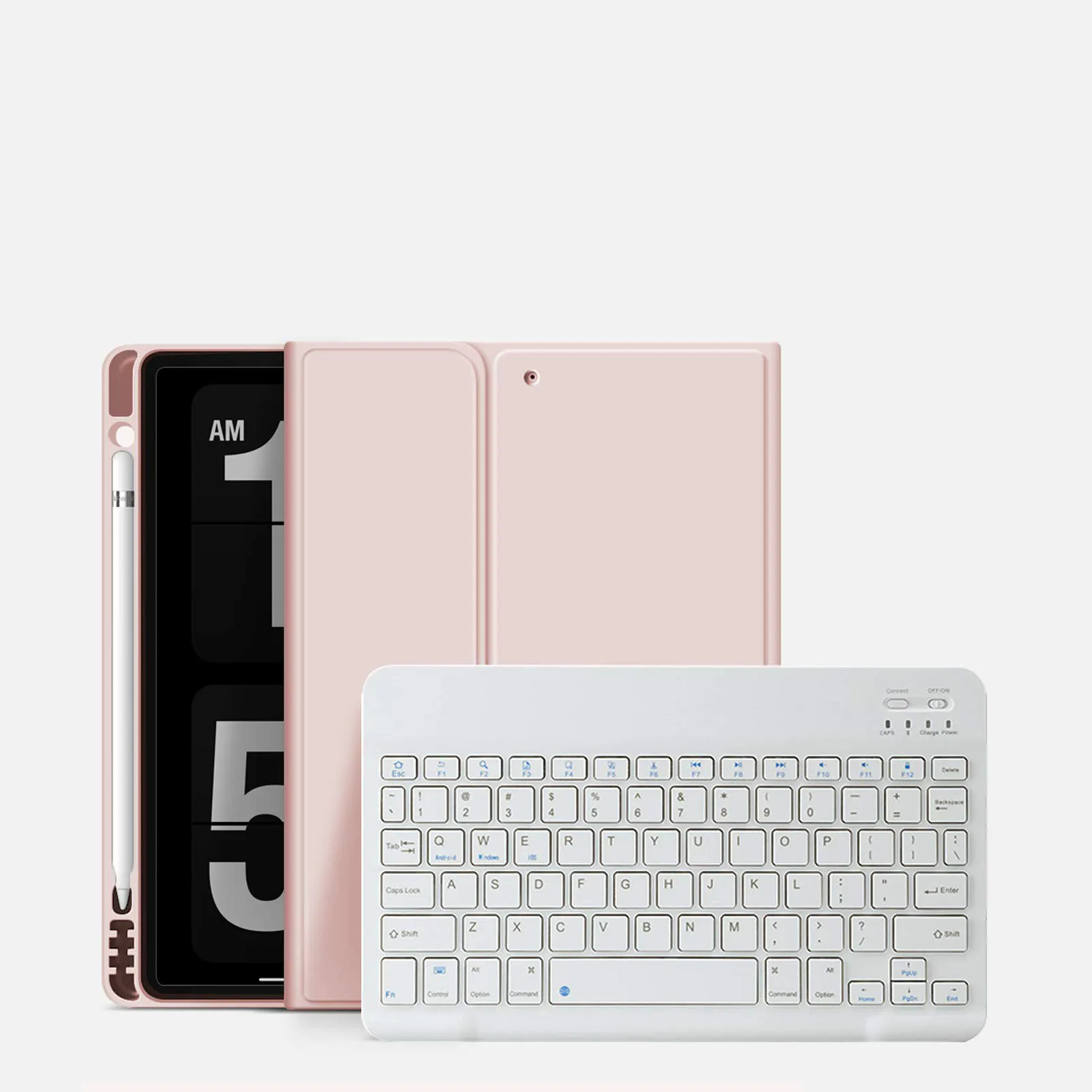 2023 AMZ Products co., ltd 10,2 дюймов планшет с карандашница Беспроводная клавиатура для Ipad 2022 10th Gen чехол для клавиатуры