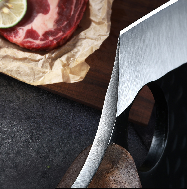 FINDKING Butcher Boning Chef Knife Hand Forged Cleaver Kitchen Knives with Sheath High Carbon Steel Outdoor Cooking Knife
