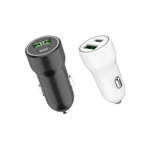 Q220 Made in Taiwan Manufacturer Dual Output PD QC 20W Fast Charging Vehicle <strong>Charger</strong> Car Power Adapter - Product Image 5