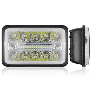 जीप ऑफ-रोड लाइट के लिए ड्राल के साथ <span class=keywords><strong>5</strong></span> इंच का आयताकार नेतृत्व किया हेडलाइट, 4x6 एलईडी हेडलाइट लाइट लाइट के सहायक दीपक - Product Image 3