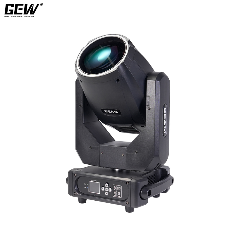 Projecteur Beam à tête mobile avec anneau halo 230W